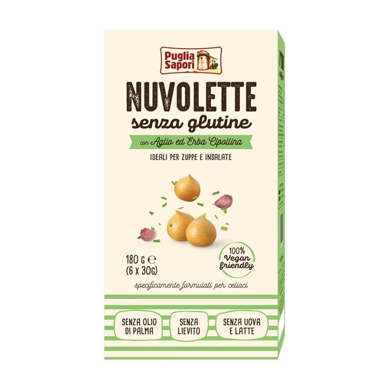 Nuvolette ideale per zuppe e insalate