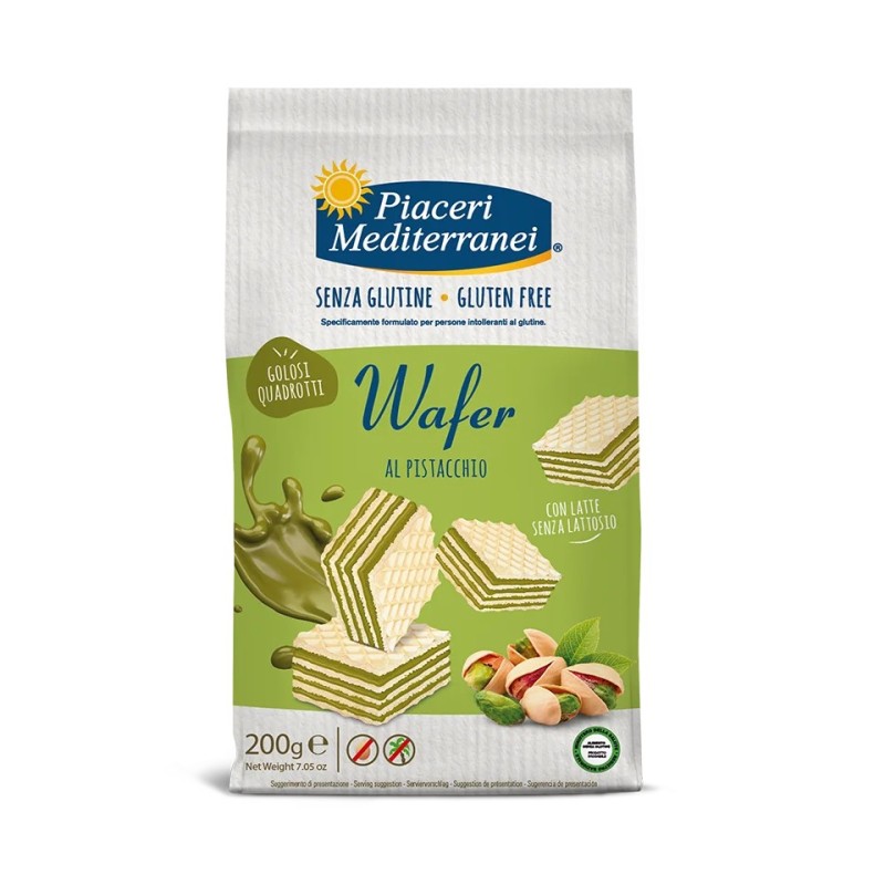 Wafer al Pistacchio formato quadrato