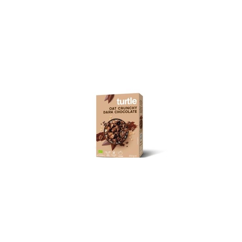 Turtle oat crunchy dark chocolate