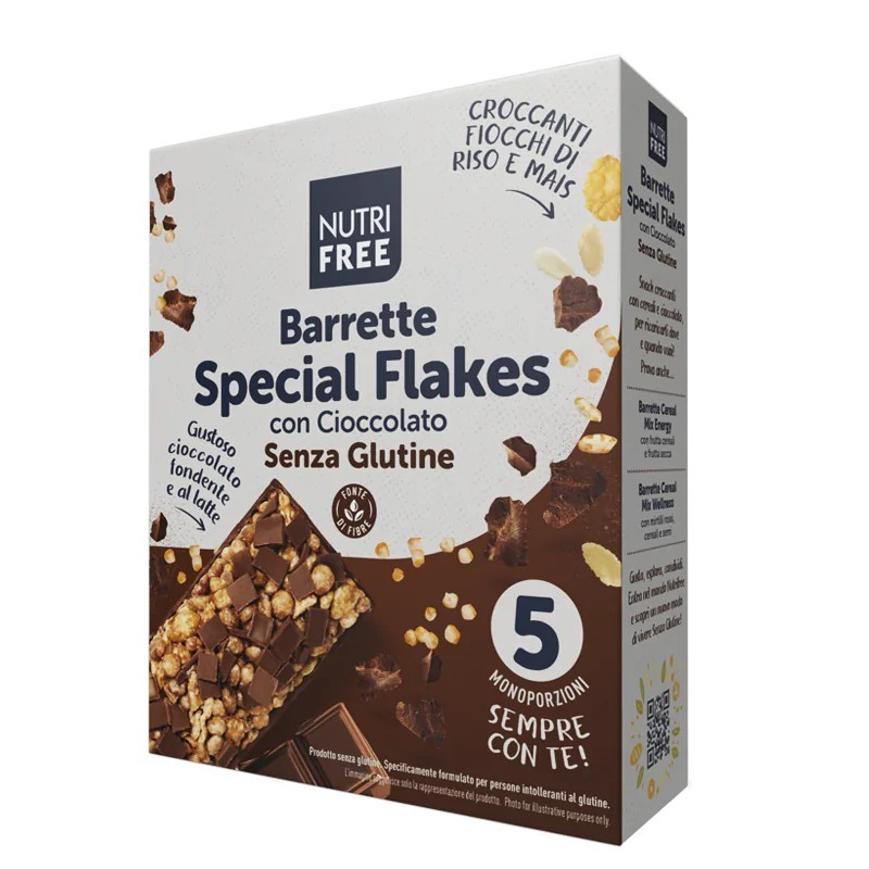 Barrette Special Flakes con Cioccolato